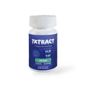 7Xtract 7-Hydroxymitragynine Chewable Tablet Mint Mojito 40mg Per Tablet