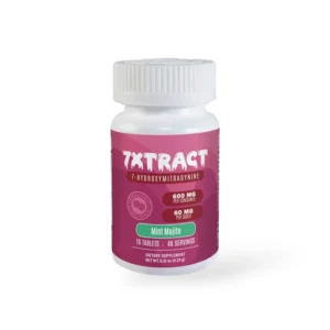 7Xtract 7-Hydroxymitragynine Chewable Tablet Mint Mojito 60mg Per Tablet