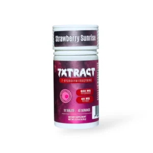7Xtract 7-Hydroxymitragynine Chewable Tablet Strawberry Sunrise 60mg Per Tablet